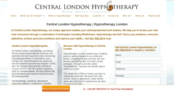 Desktop Screenshot of centrallondonhypnotherapy.com